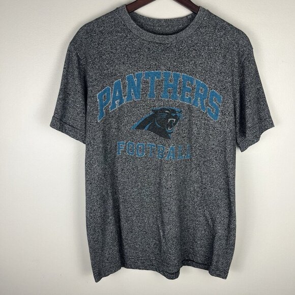 Carolina Panthers NFL team apparel t-shirt Size L Grey - Picture 1 of 5